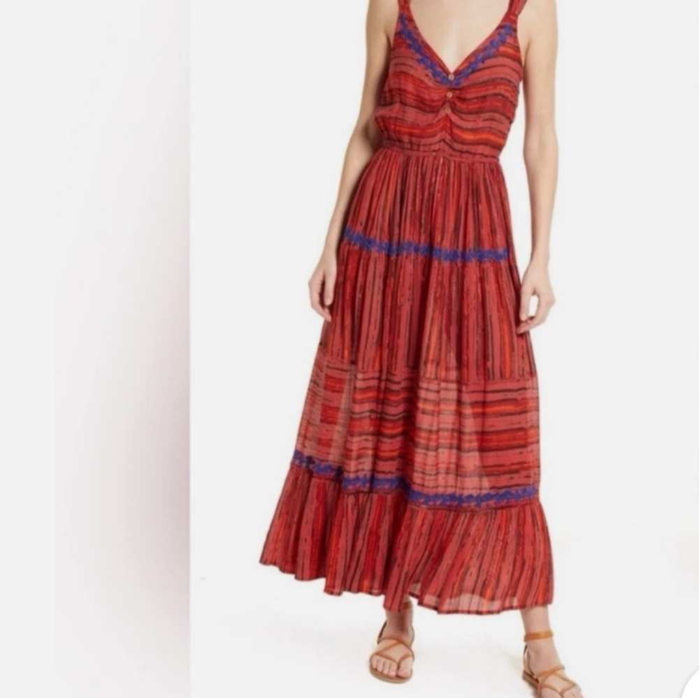 RAGA Maxi Dress, V neck, XS, New With Tags